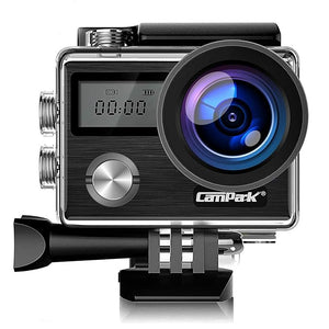 Open Box, Unused Camark X20C Action Camera Native 4K Ultra HD 20MP with EIS Stabilization Touch Screen