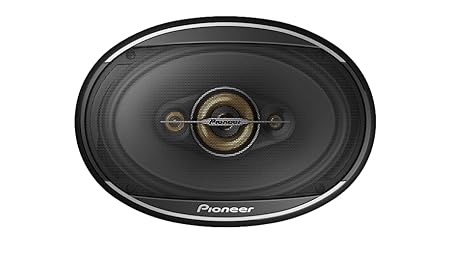 Open Box Unused Pioneer Ts-A942Fh 4 Way Oval Speaker 650W,Black