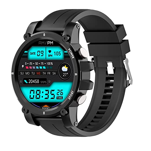 Open Box, Unused Vibez by Lifelong Haile Smartwatch For Men with HD Display