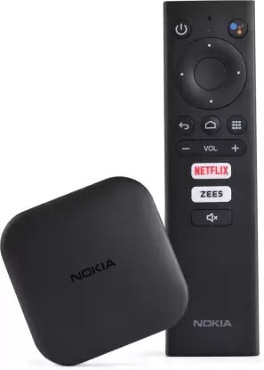Open Box, Unused Nokia Multimedia Media Streamer with In-Built Chromecast Pack of 2