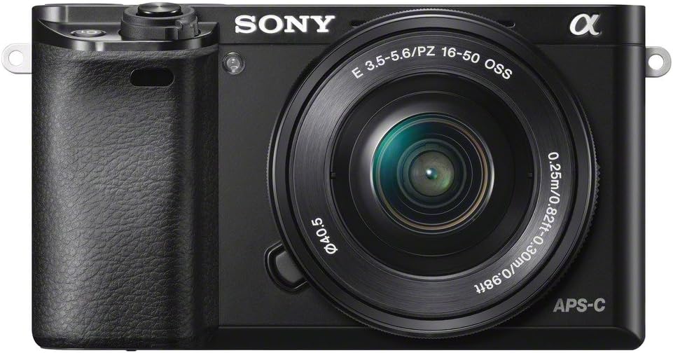 Used Sony ILCE-6000L/B IN5 Mirrorless Camera Body with Single Lens: 16-50mm Lens