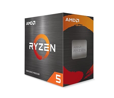 Open Box Unused AMD 5000 Series Ryzen 5 5500 Desktop Processor 6 cores 12 Threads 19 MB Cache 3.6 GHz Upto 4.2 GHz Socket AM4 500 Series Chipset 100-100000457BOX