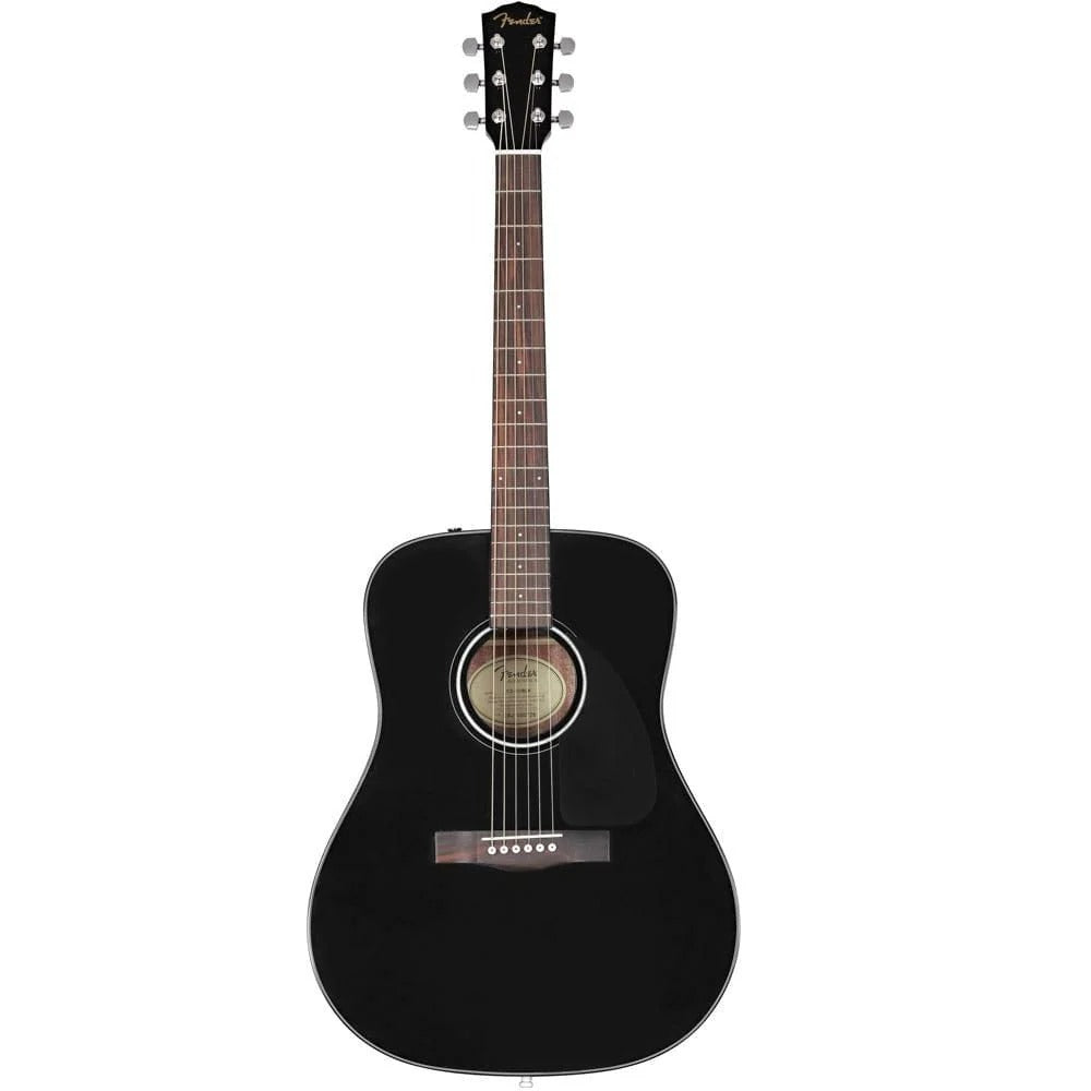 Fender CD-60S Dreadnought Acoustic Guitar Black