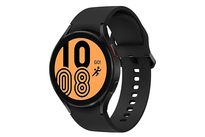 Open Box, Unused Samsung Galaxy Watch4 Bluetooth 44mm, Black, Compatible with Android Only