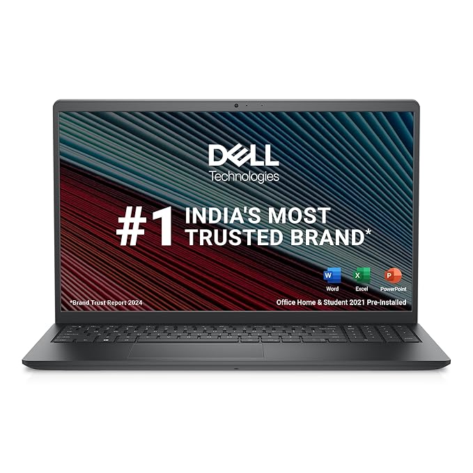 Open Box, Unused Dell 15 Thin & Light Laptop, AMD Ryzen 5-5500U Processor/ 8GB/ 512GB SSD/ 15.6" (39.62cm) FHD Display/AMD Radeon Graphics/Win 11 + MSO'21/15 Month