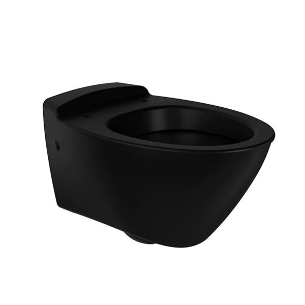 Kohler Presquile Wall Hung Toilet Bowl Without Seat Cover in Black