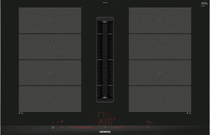 Siemens iQ700 Induction Hob With Integrated Ventilation System 80 Cm Surface Mount With Frame EX875LX67E