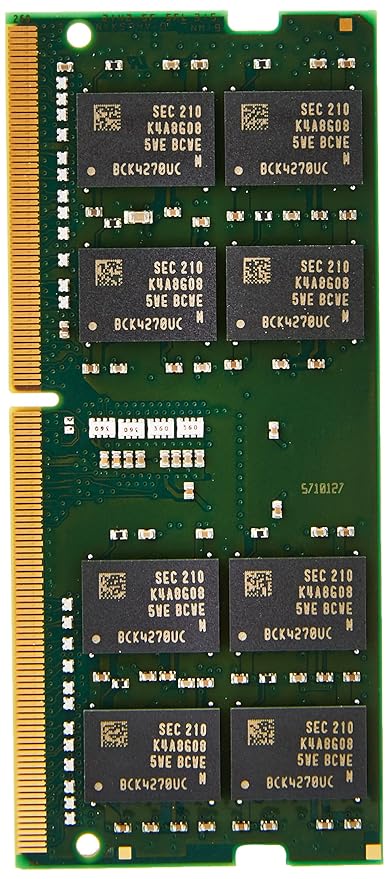 Open Box, Unused Kingston 16GB DDR4 3200Mhz Non ECC Laptop Memory CL 22,RAM SODIMM KVR32S22D8/16 Green