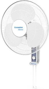 Open Box Unused Crompton High Flo Wave Plus 400 mm Silent Operation 3 Blade Wall Fan White