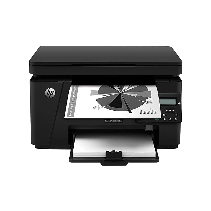 Open Box Unused HP Laserjet Pro M126nw Multi-Function Direct Wireless Network Laser Printer Print, Copy, Scan, Black