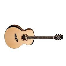 Cort Cut Craft Electro Acoustic Guitar with Case Natural Glossy