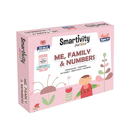 Smartivity Junior Me Family & Numbers 3-6 Years DIY Activity Kit