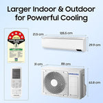 Load image into Gallery viewer, Open Box, Unused Samsung 1.5 Ton 5 Star 5-in-1 Convertible Cooling, 2023 Model AR18CYNZABE
