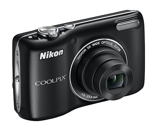 Open Box, Unused Nikon Coolpix L26 16.1 MP Point and Shoot Camera with 5X Optical Zoom