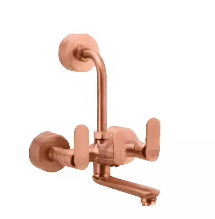 Cera Brooklyn Multi Lever Wall Mount Wall Mixer for Overhead Shower Antique Copper F1018401AC