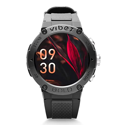 Open Box, Unused Vibez by Lifelong Bold Smartwatch For Men Bluetooth Calling