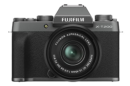 Used Fujifilm X-t200 Body With 15-45 Mm Lens