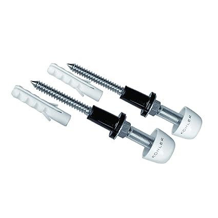 Kohler M12 rack bolt for wall hung installation with CED Plated Stud K-1213309-1BLM-0 Pack of 2