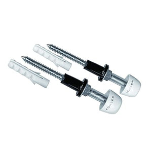 Kohler M12 rack bolt for wall hung installation with CED Plated Stud K-1213309-1BLM-0 Pack of 2