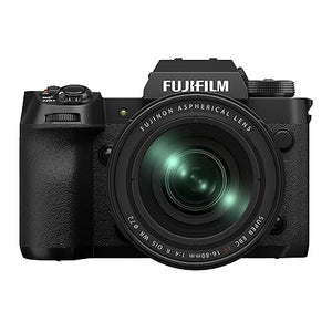 Fujifilm X-H2 Mirrorless Camera Body With XF16-80mmF4 R OIS WR Lens Black