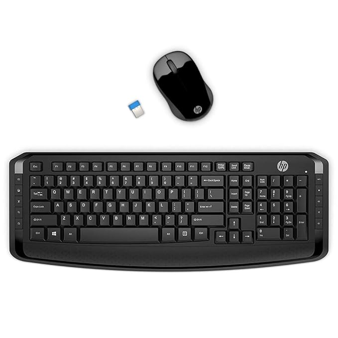 Open Box, Unused HP 3ML04AA Wireless Keyboard and Mouse Combo