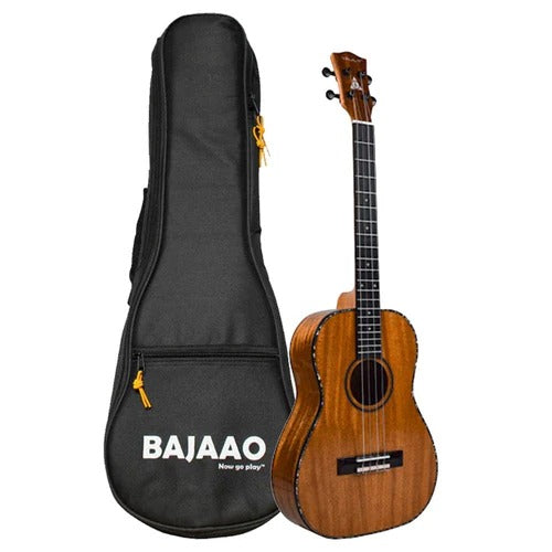 Vault Performer Pro 30Inch All Solid Mahogany Premium Baritone Ukulele with Gigbag