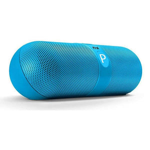 Open Box Unused PTron Streak Metal Pill Bluetooth Speaker Blue Pack of 2