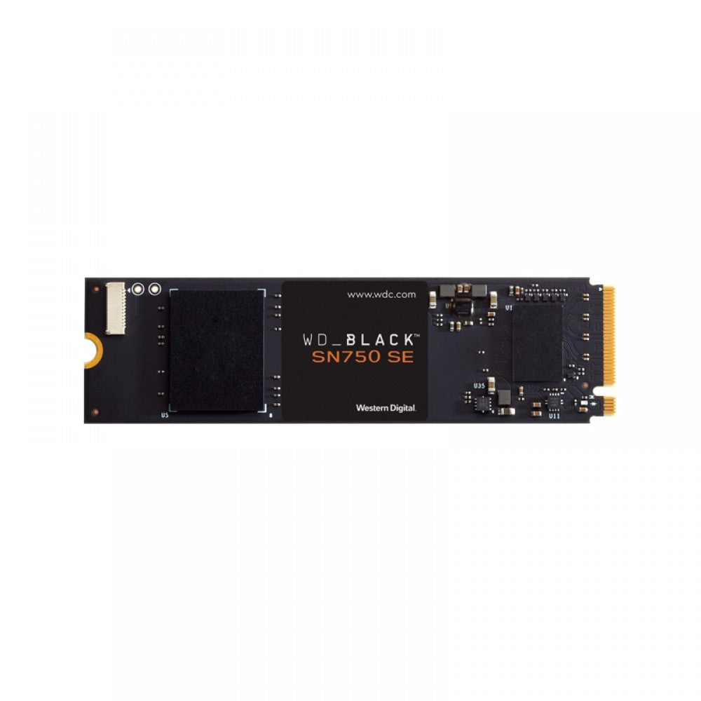 Open Box Unused Western Digital Black SN750SE NVMe 500GB PCIe Gen 4 SSD, Upto 3600MB/s R, 2000MB/s W WDS500G1B0E