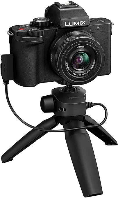 Used Panasonic Lumix G100 Mirrorless Camera with 12-32mm Lens Bluetooth Tripod Grip