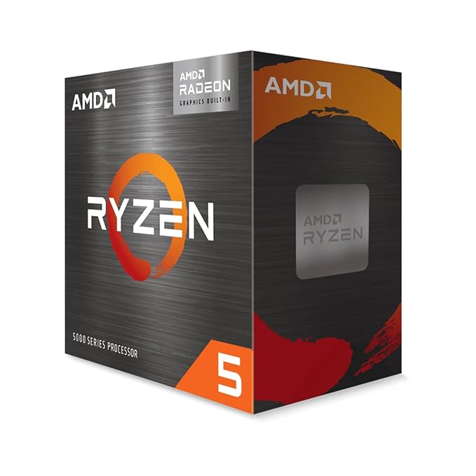 Open Box Unused AMD Ryzen 5 5600G Desktop Processor 6-core/12-thread, 19MB Cache, up to 4.4 GHz max Boost with Radeon Graphics