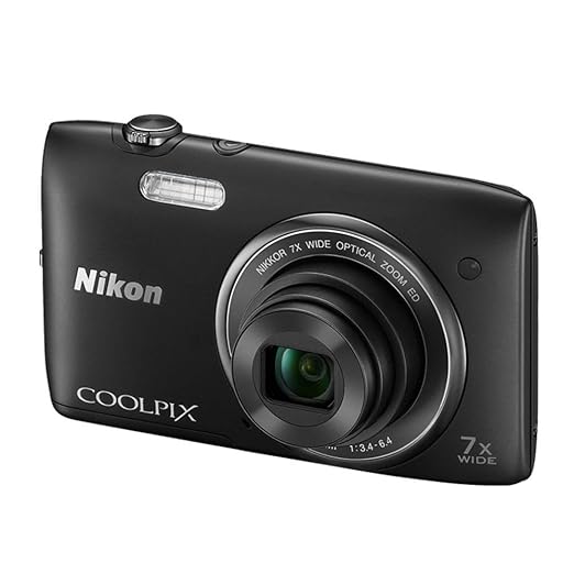 Open Box, Unused Nikon Coolpix S3400 16 MP Digital Camera with 7X Optical is Zoom