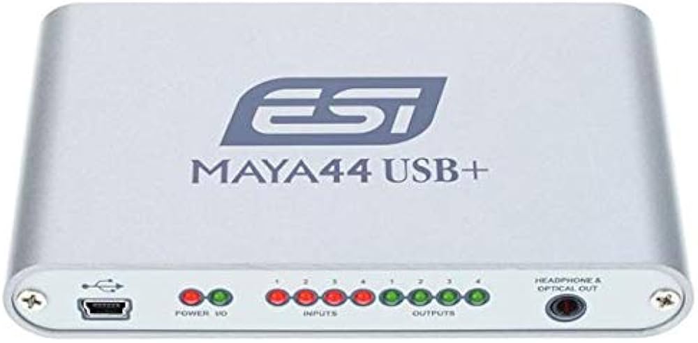 ESI Maya44 USB PLUS 4in-4out USB Audio Interface