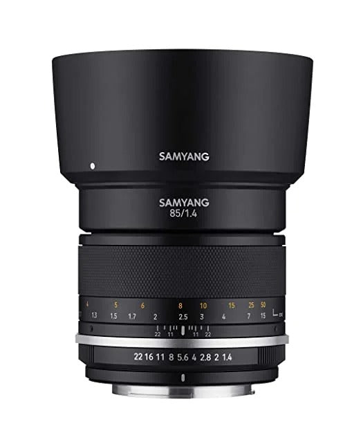 Used Samyang MK2 85mm F1.4 Weather Sealed Lens for Fuji X MK85-FX