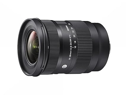 Sigma 16-28mm f/2.8 DG DN Contemporary Lens for Sony E Mount Full Frame Mirror Less Cameras Black
