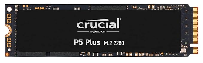 Open Box Unused Crucial P5 Plus 500GB PCIe 4.0 3D NAND NVMe M.2 SSD, up to 6600MB/s CT500P5PSSD8