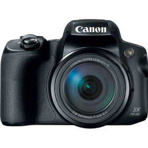 Open Box, Unused Canon PowerShot SX70 HS 20.3 MP Digital Camera with 65x Optical Zoom & 4K Recording Black