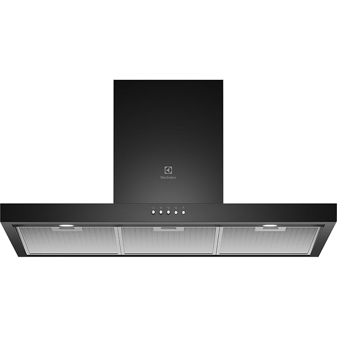 Open Box, Unused Electrolux 90cm T-Box Chimney for up to 210 sqft Kitchen, UltimateTaste 500 Black ECT9623B