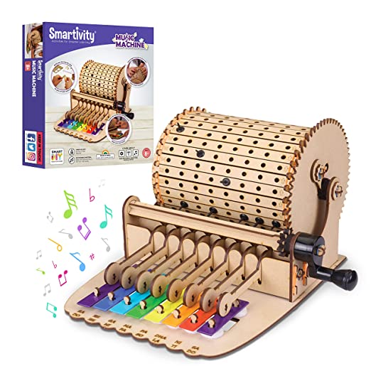 Smartivity Xylophone Music Machine for 8 to 14 Year Girls & Boys | STEM DIY Musical Toys | Birthday Gift for Kids Age 8,10,12,14 Years | Educational Activity Game | Learn Music, Science, Engineering