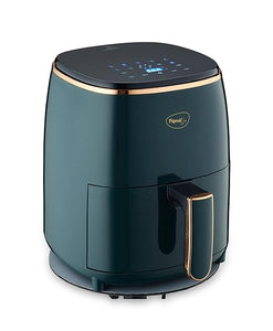 Open Box Unused Pigeon Healthifry Digital Air Fryer 360° High Speed Air Circulation Technology 1200 W with Non-Stick 4.2 L Basket Green