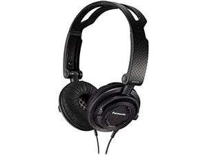 Panasonic RP-DJS150MEK-On Ear Headphones Black Pack of 3