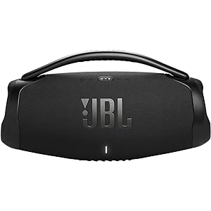Open Box Unused JBL Boombox3 WiFi, Deep Bass, 24H Playtime BuiltIn Powerbank IP67 Alexa/Chromecast 180 W Bluetooth Speaker