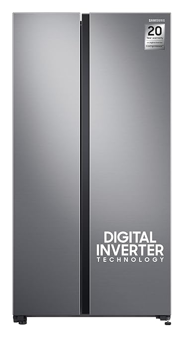 Open Box, Unused Samsung 700 L Inverter Frost Free Side-By-Side 5 Star Refrigerator Silver