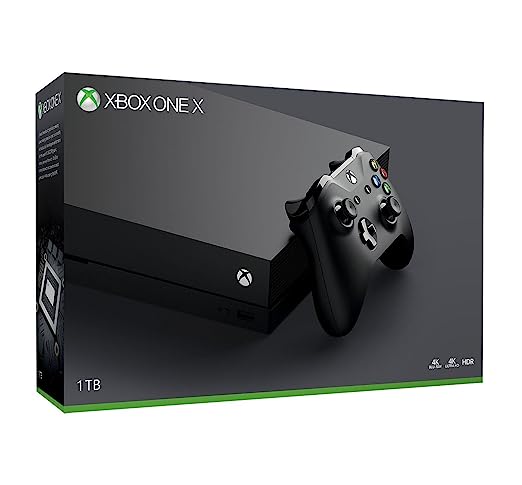 खुला बॉक्स, वायरलेस नियंत्रक के साथ अप्रयुक्त Microsoft Xbox One X 1Tb कंसोल