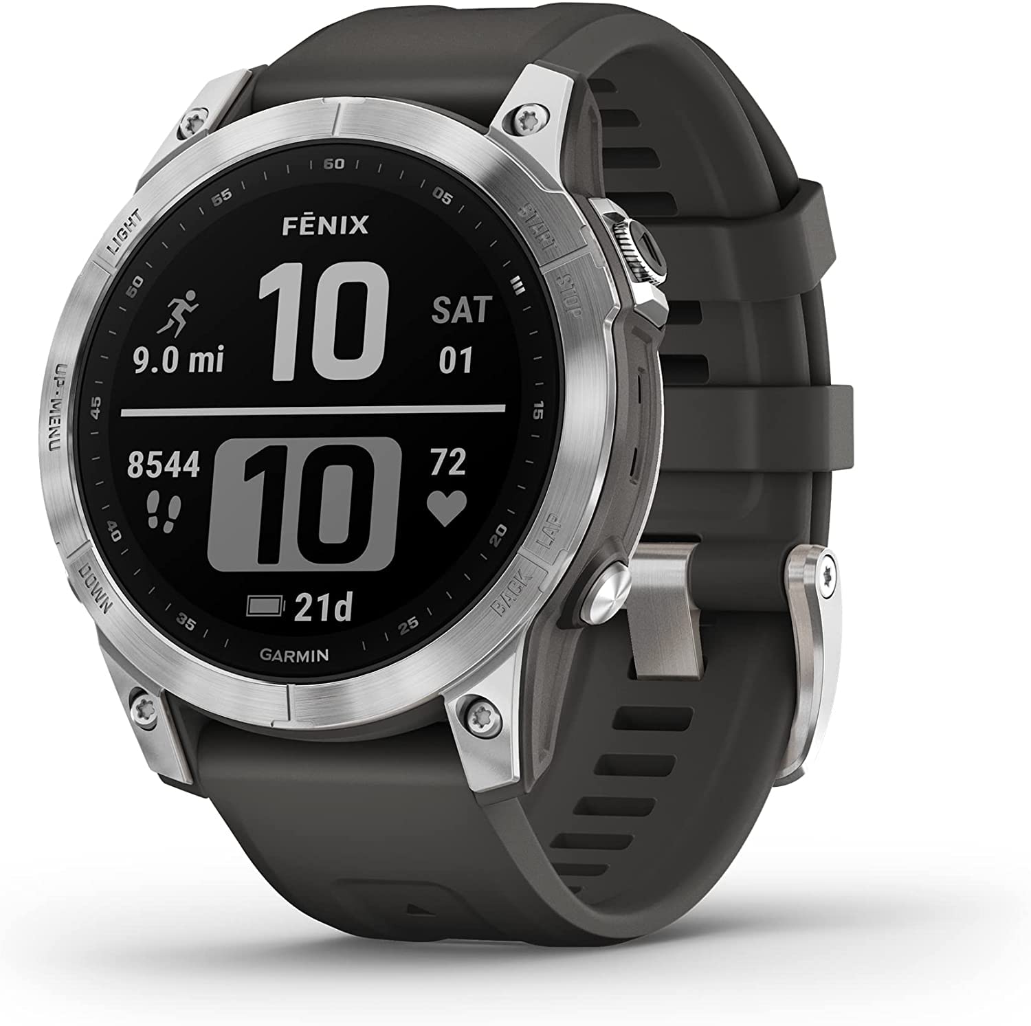 Open Box, Unused Garmin Fenix 7 Multisport GPS Watch, Upto 18 Days Battery, Climbpro, Stamina, HRV Smartwatch