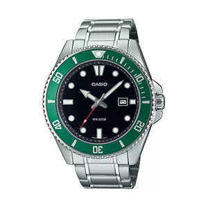 Casio Enticer Green Ribbon Men's Watch A2192 MDV-107D-3AVDF