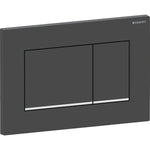 Load image into Gallery viewer, Geberit Sigma20 Square flush plate 115.883.14.1 dual pl blmatt/bchr/blmat easy-to-clean (coated)
