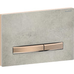 Load image into Gallery viewer, Geberit Sigma50 Square flush plate 115.670.JV.2 red gold concrete
