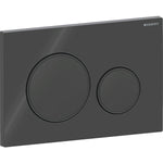 गैलरी व्यूवर में इमेज लोड करें, Geberit Sigma20 Round flush plate 115.882.DW.1 black
