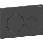 गैलरी व्यूवर में इमेज लोड करें, Geberit Sigma20 Round flush plate 115.882.16.1 matt black easy-to-clean (coated)
