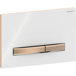 Load image into Gallery viewer, Geberit Sigma50 Square flush plate 115.670.11.2 red gold white

